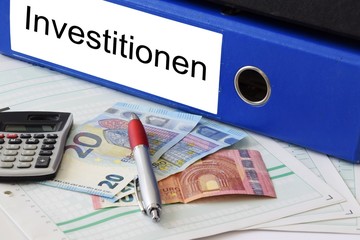 Finanzen / Buchführung - Investitionen