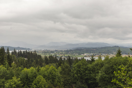 View Over Astoria, Oregon
