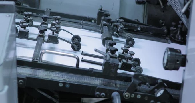 Machines in the printing house