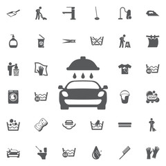 icon of car wash.