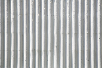 Corrugated wall texture background