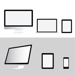 Technology Digital Device Icon Vector Concept