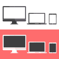 Technology Digital Device Icon Vector Concept
