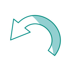 Arrow cursor symbol icon vector illustration graphic design