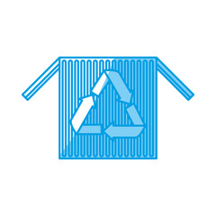 Recycle reduce and reuse icon vector illustration graphic design