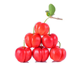 Barbados cherry, Malpighia emarginata, from central of Thailand
