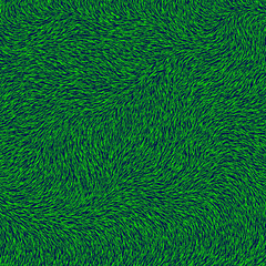 Green grass. Textured vector background