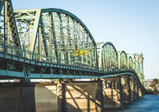 Perspective View of Bridge