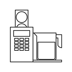 Fruit processor isolated icon vector illustration design