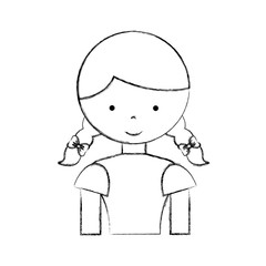 Obraz premium germany girl character icon vector illustration design