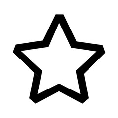 decorative star isolated icon vector illustration design