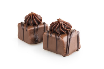 Gourmet Chocolate Isolated