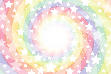 #Background #wallpaper #Vector #Illustration #design #free #free_size #charge_free #colorful #color rainbow,show business,entertainment,party,image  背景素材壁紙,渦巻き,集中線,光線,輝き,螺旋,虹色,レインボー,放射状,星屑,スターダスト,天の川