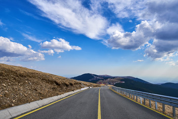 Transalpina, the highest road in Romania