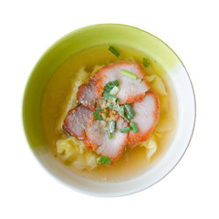 Minced pork wrapped in wanton sheet