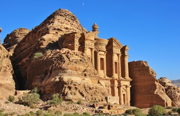 Ad Deir The Monastery in Petra, Jordan, Middle East