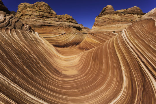 Paria Canyon-Vermilion Cliffs Wilderness The Wave, Coyote Buttes North, Arizona, USA