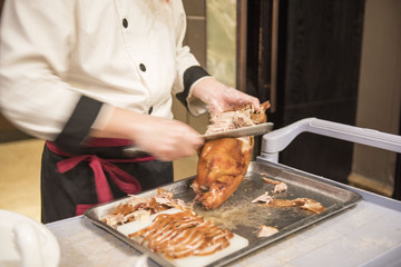 roasted duck
