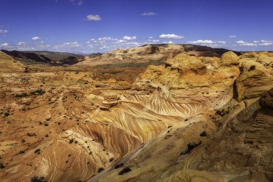 Paria Canyon-Vermilion Cliffs Wilderness The Wave, Coyote Buttes North, Arizona, USA