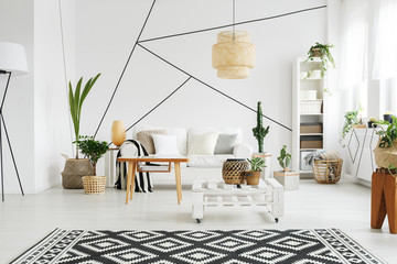 Contemporary design of lounge