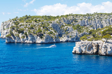 Calanques of Port Pin in Cassis, Provence, France