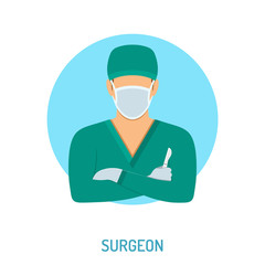doctor surgeon concept