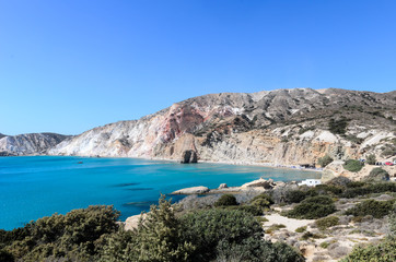 Emerald beaches of Greece - Milos island, Cyclades