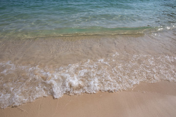 wave on the beach