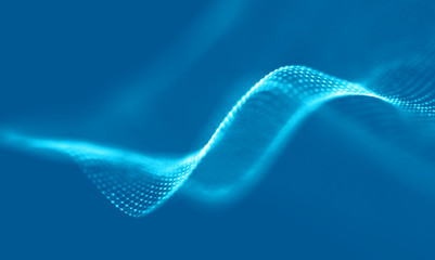 Abstract Geometrical Background ..Futuristic technology style. Neon Sign . HUD Element . Elegant . Big data visualization .