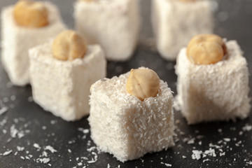 traditional eastern desserts on the table