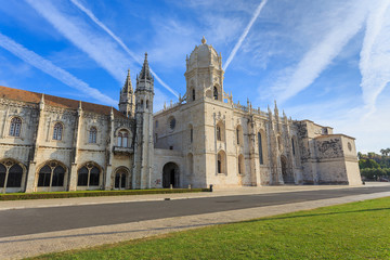 Lisbon, Jeronimos Monastery or Hieronymites, Portugal