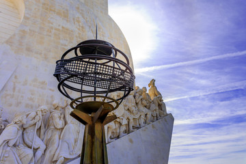 Portuguese discovery monument in Belém, Lisbon