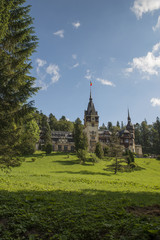 Obraz premium pelesh castle vertical