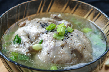 Samgyetang - Korean style  chicken soup