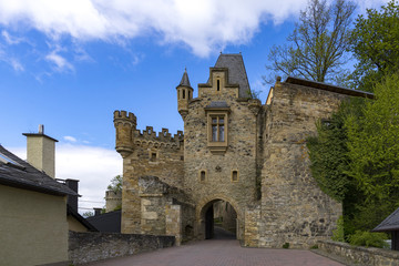 Fototapeta na wymiar Schloss Dhaun castle, hunsrueck, Rhineland-Palatinate, Germany