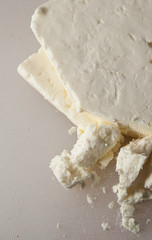 Greek feta cheese.