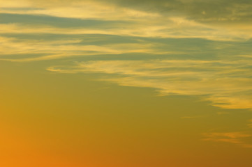 Dreamy  Sunset Skyscape Background