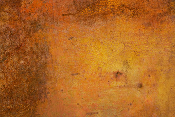 Rusty Background Texture, Old Textured Metal, Rust Stained Iron