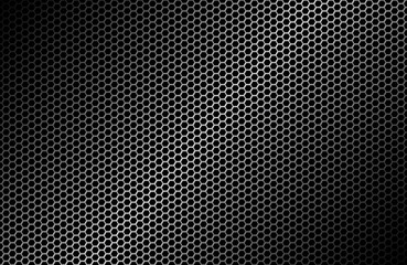 Geometric polygons background, abstract black metallic wallpaper, vector illustration