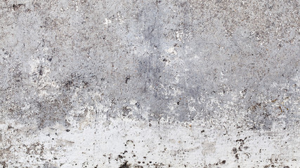 close up shot of an very old white wall surface texture background in Full HD ratio