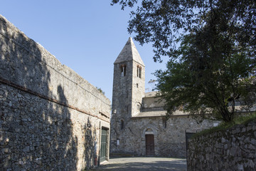 St. Nicholas church ion Sestri Levante.