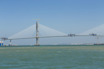 Bridge under construction
