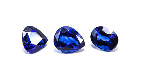 group of the blue sapphires