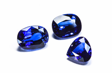 group of the blue sapphires