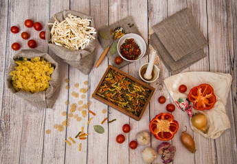 products for cooking pasta