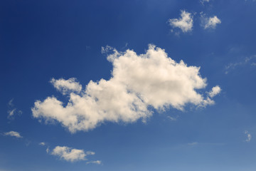 beautiful blue sky with clouds background. Sky with clouds weather nature cloud blue