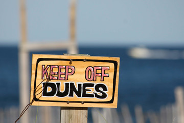 Keep Off Dunes