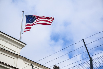 Fu&szlig;weg mit Pflaster