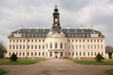Fototapeta premium The historic Castle Hubertusburg in Saxony, Germany