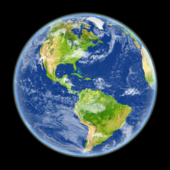 Americas from space